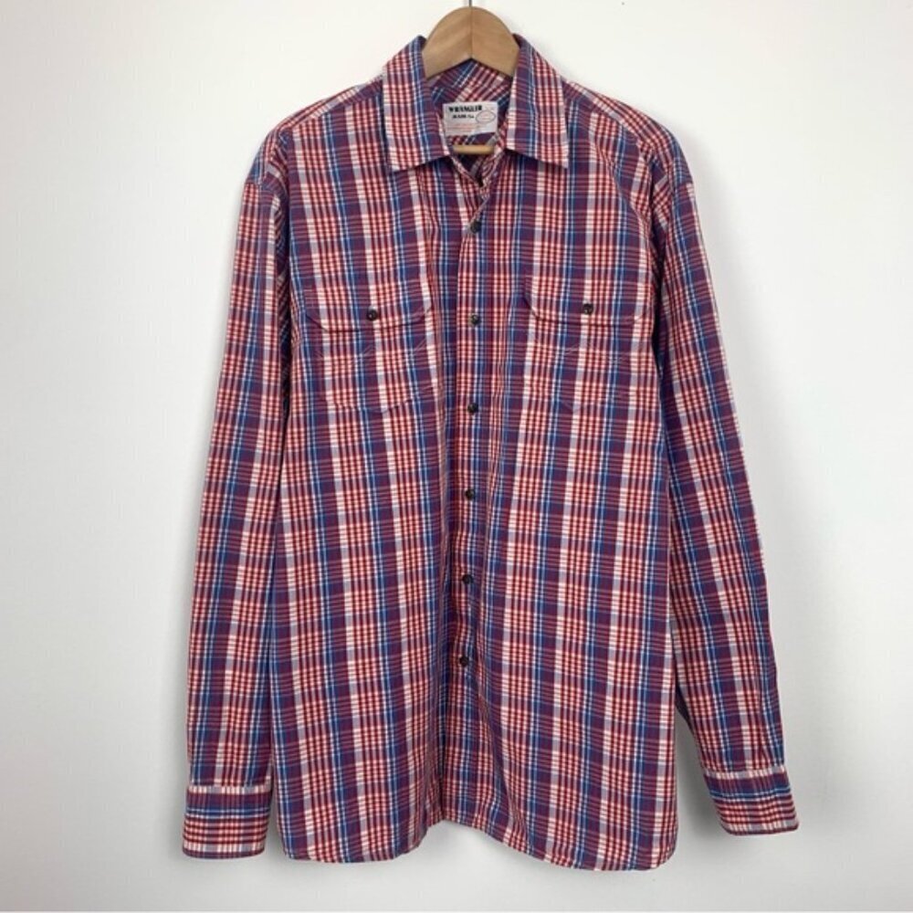 Vintage Y2K Wrangler Plaid Shirt